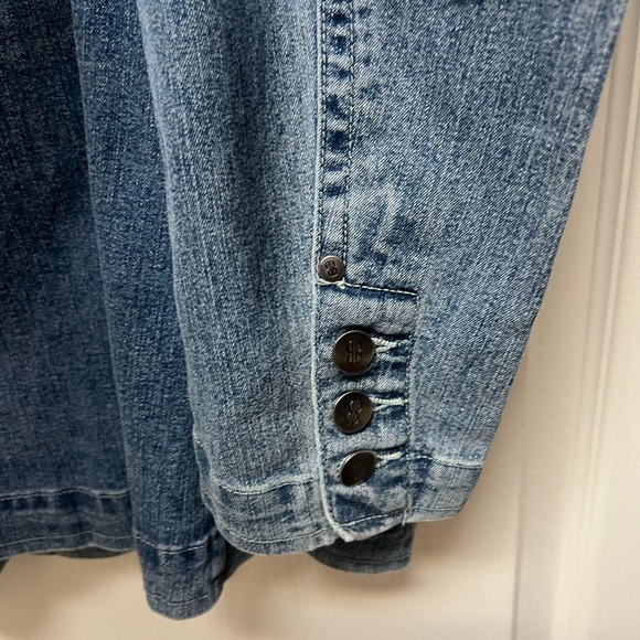 Vintage women’s Bill Blass Blue Denim Jacket - Picture 4 of 10